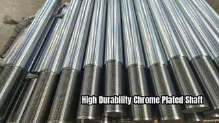 Trục thép mạ Chrome 45 cho máy móc công nghiệp