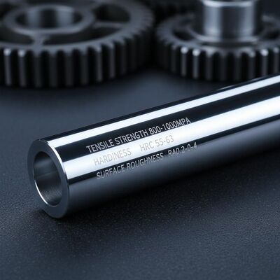 Thanh piston mạ crom với độ nhám bề mặt Ra0.2-0.4, cường độ kéo 800-1000MPa và độ cứng HRC 55-63 cho hệ thống cơ khí bền bỉ